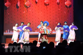 2021新年晚会暨“国际友谊艺术节”颁奖仪式在河内举行