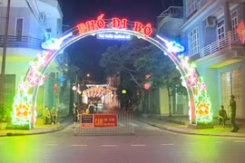 广宁省海河步行街宁静古老气息让人流连忘返