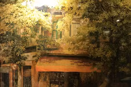 “东盟与河内秋天”画展中的河内金秋