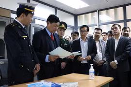 卫生部检查边境省谅山nCoV病毒引起的急性呼吸道感染防治工作