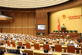 越南十四届国会第九次会议：讨论两部法案