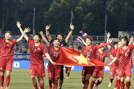越南女足仍保持东南亚首位