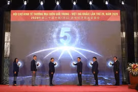 2020年越中（河口）边交会采线上方式举行 