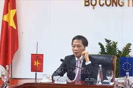 工贸部部长陈俊英与欧盟贸易高级官员就EVFTA生效日期达成一致