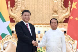 中国国家主席习近平出访缅甸