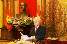 越共中央总书记、国家主席阮富仲：致力于一个繁荣富强的越南的渴望