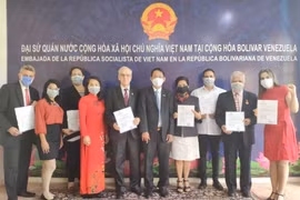 委内瑞拉—越南友好协会新的领导班子亮相