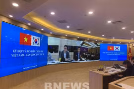 越南与韩国政府间经济和科技合作联合委员会第18次会议以视频形式举行