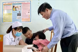 越南西原地区启动白喉疫苗接种运动
