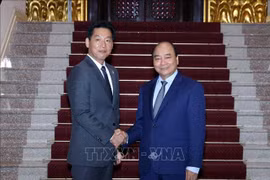 政府总理阮春福会见日本永旺（越南）总经理岩村康嗣