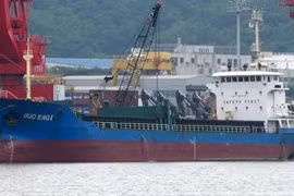 一货船在日本海域沉没5名越南船员失踪
