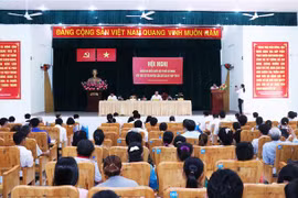 胡志明市市委书记开展接待选民活动