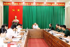 越南国会对外委员会代表团赴木牌国际口岸调研新冠肺炎疫情防控工作