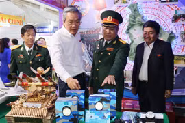 迎接越共十三大：宁顺省经济社会发展成就展举行