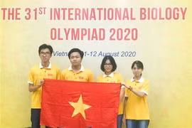 参加2020年国际生物学奥林匹克竞赛的越南全部学生都获奖