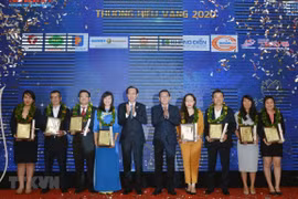 胡志明市30家企业荣获2020年最受欢迎的越南品牌奖