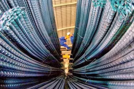 和发集团钢材在南方的销量增长41%以上