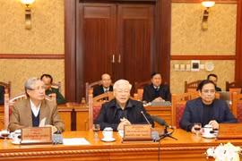 越共中央总书记、国家主席阮富仲主持中央书记处会议---全国欢庆2020年庚子春节
