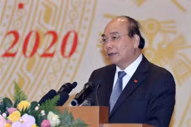 阮春福总理：越南拥有多家先进的电信和信息技术企业有足够能力参与电子政务建设