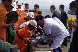 海上遇险的泰国籍船员获及时救援