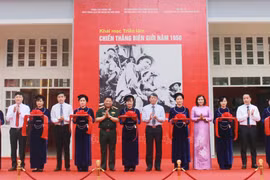 1950年边界战役胜利展览会在高平省正式开幕