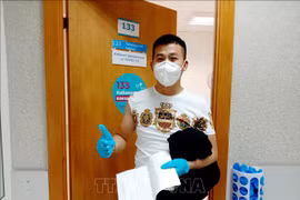 旅俄越南人参加新冠肺炎疫苗接种计划