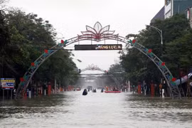 从清化到广南各省市主动应对暴雨和热带低气压