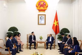 越南政府总理阮春福会见三星集团副总裁李在镕