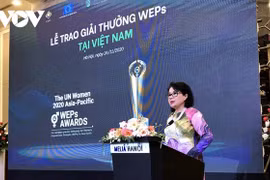 九家越南企业荣获2020年度联合国妇女署赋权予妇女原则越南区奖