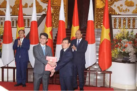 永福省向日本东陶（越南）公司的投资项目授予投资许可证