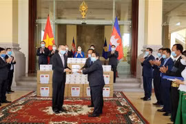 柬埔寨对越南国会捐赠防疫物资表示感谢
