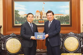 胡志明市加强与老挝和匈牙利各地方的合作关系