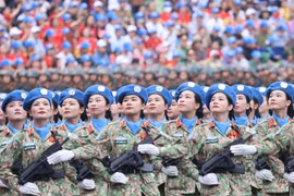 越南参加联合国维和行动十周年的烙印