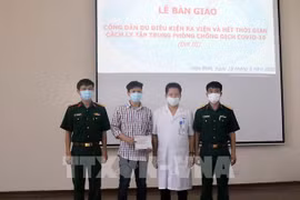 在和平省接受治疗的一例新冠肺炎确诊病例治愈出院