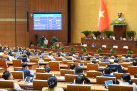 国会表决通过《公共投资法（修正案）》。图自越通社