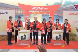 越捷开通首条河内至日本广岛直达航线