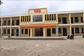 青林乡小学。图自越通社
