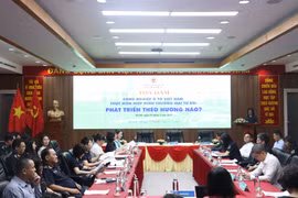 座谈会场景。图自haiquanonline.com.vn