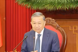 越共中央总书记、国家主席苏林。图自越通社