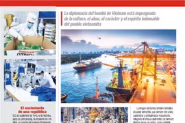 墨西哥墨西哥杂志《记者之声》（Voces Del Periodista）在9月初出刊发表关于越南国庆79周年的文章。屏幕截图