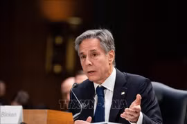 美国国务卿安东尼·布林肯。图自新华社/越通社