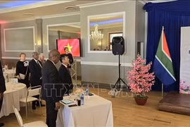 越南驻南非大使馆已在首都比勒陀利亚隆重举行庆祝越南社会主义共和国成立79周年招待会。图自越通社