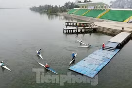 海防市赛艇训练中心。图自tienphong.vn