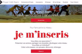 法国首都巴黎的越南大堂门户网站foyer-vietnam.org