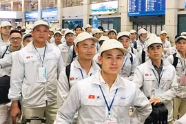 赴韩国就业的越南劳动者