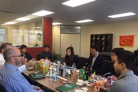 越南河内贸易总公司（Hapro)代表团与新西兰企业举行会议
