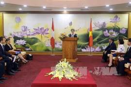 越南瑞士发展合作战略（2017-2020年）发布仪式