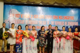 新加坡国庆51周年纪念典礼