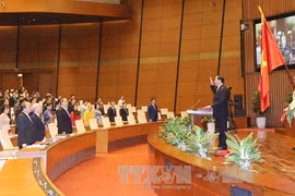 国家主席陈大光宣誓就职