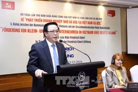 越共中央对外部部长黄平君发表讲话